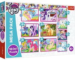 Набір Пазли - (10в1) - "Щасливі Поні" / My little pony