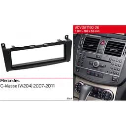 Перехідна рамка Mercedes-Benz C-klasse (W204) ACV 281190-26 - мініатюра 5