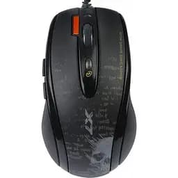Миша A4Tech F5 USB black