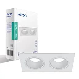 Встраиваемый поворотный светильник Feron DL0385 под лампу белый