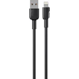 Кабель Havit CB306C 2.4A USB - Lightning 1 м черный (HV-CB306C)