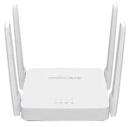 Маршрутизатор Mercusys AC10 Wi-Fi 802.11b/g/a/n/ac, 2x10/100 Мбит/с LAN, 1x10/100 Мбит/с WAN, 4 внешних антенны