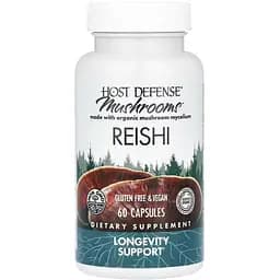 Рейши Fungi Perfecti Reishi Mushrooms 60 капсул