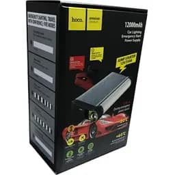 Пусковий зарядний бустер Hoco DB14 Car emergency 12000mAh 45Wh Power Bank - мініатюра 2