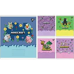 Зошит учнівський "Minecraft Spring" Yes 767590 12 аркушів1 шт. в асортименті