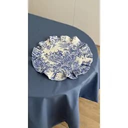 Скатертина  Ecotton Duck водовідштовхувальна 170х220 см Blue (25341)