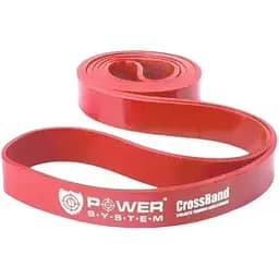 Гумка для фітнесу і кроссфіту Power System PS-4053 CrossFit Level 3 Blue (опір 15-40 кг) (PS-4053_Red)