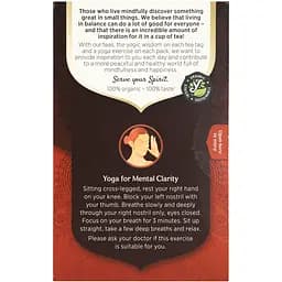 Чай Yogi Tea Choco органічний 37.4 г (17 шт. х 2.2 г) - мініатюра 5