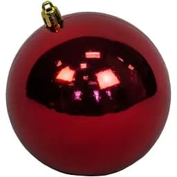 Куля Devilon 10 см червона глянець (890278)