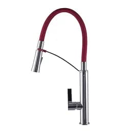 Смеситель для кухни Topaz Sardinia TS 8817-H23-R-S Красный