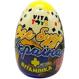 Конструктор у яйці Все буде Україна Vita Toys VTK 0090 100 деталей