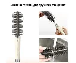 TOUCHBeauty TB-1758, Гребінець-браш для волосся з іонізацією Тач Б'юті, білий - мініатюра 4