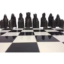 Шахматный набор острова Льюис/шахматный набор волшебников эффект античной бронзы и олова