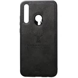 Чохол-накладка Toto Deer Shell With Leather Effect Case HuAwei P Smart+ 2019 Black
