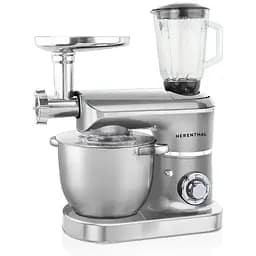 Кухонний комбайн Herenthal HT-PKM2200.472.11BG тістоміс із м'ясорубкою та блендером
