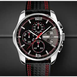 Чоловічий годинник Skmei 9106 Spider red - мініатюра 3