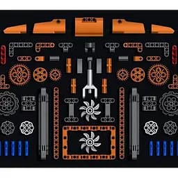 Конструктор ONEBOT Pioneer Engineering Vehicle (XJXL07IQI) [81692] - мініатюра 5