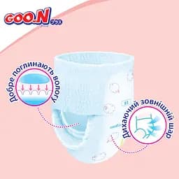 Трусики-підгузки Goo.N Plus М (6-12 кг) 58 шт. для дітей унісекс (878586) - мініатюра 9