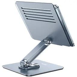 Тримач настільний Hoco PH52 Plus Might metal rotating Metal gray - мініатюра 5