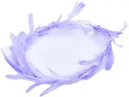 Аксессуар для волос веночек с перьями, свет 3 режима, на батарейках (в ассортименте)