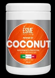 Маска Esme Platinum Coconut с маслом кокоса, для сухих и ломких волос, 1000 мл