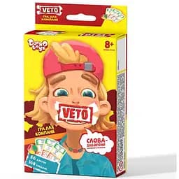 Настольная игра Danko Toys Вето (VETO) (мини) (укр.) (VETO-02-01U)