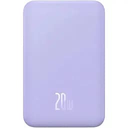 Внешний аккумулятор Baseus Magnetic Mini 20W 20000 mAh Purple (PPCX150005) [117951]