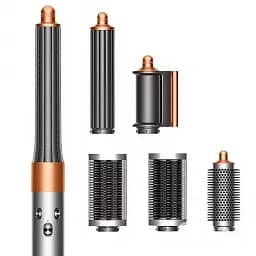 Фен-стайлер для волосся Smart X Airwrap Complete Long насадок 6в1 мультистайлер 3 режими 1300Вт сірий