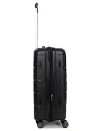 Валіза середня M поліпропілен Worldline Airtex 282 74л 64×41×26см Чорний - мініатюра 8