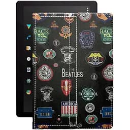 Чохол StatusCASE з екошкіри для планшету Pixus Vision 10.1 Бітлз