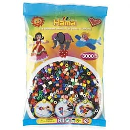 Набір намистин для термомозаїки Hama Midi, 3000 елементів (201-67)