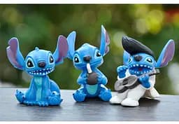 Набір фігурок Stitch Ліло та Стіч 8 шт - мініатюра 3