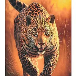 Алмазная мозаика Скорость дикой природы SK88258 40х50 см