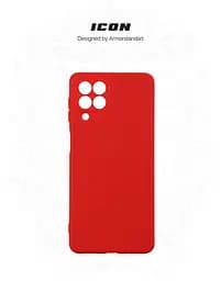 Чехол ArmorStandart ICON для Samsung M53 (M536) Camera cover Red (ARM61806) - мініатюра 3