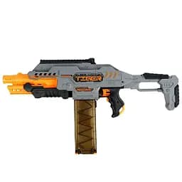 Автомат ZC 7167, автоматичний принцип роботи, 40 м'яких патронів, знімний магазин, сірий колір