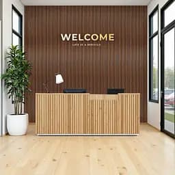 Рейка декоративна Wall Sticker WPC стінова 3000х160х23 мм Каштан SW-00001536 - мініатюра 8