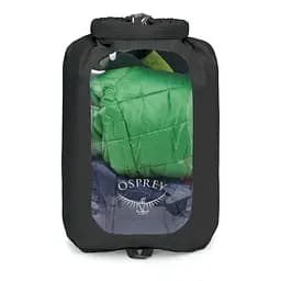 Гермомішок Osprey DrySack 12L w/Window Чорний - мініатюра 2