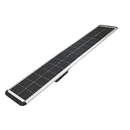SOLAR LED-ліхтар Anern AN-SLZ-100W, 336LED, 768WH LiFePO4, 18V 130W, 210lm/w, 120°, заряд 8 год, розряд 4 години, IP66, Aluminium + PMMA, 1863*3 - мініатюра 2