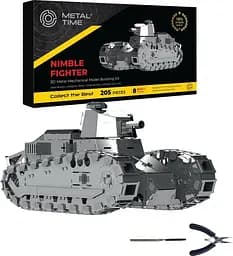 Колекційна модель Metal Time Nimble Fighter MT010 Grey