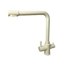 Смеситель для кухни под фильтр Adamant SA-021 ivory 0218, Бежевый