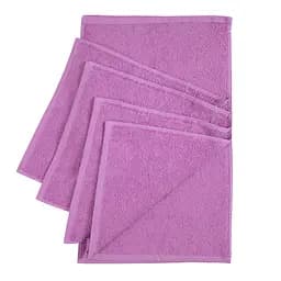 Набір махрових серветок Ярослав, 30х30 см, бузковий, 6 шт. (37814_т.бузковий)