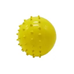 Мяч резиновый с шипами "Монстры" RB20305, 9", 60 грамм Желтый