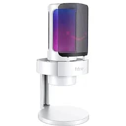 Мікрофон Fifine A8W RGB Ampligame White (A8W)