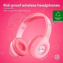 Навушники Trust Nouna Kids Wireless Pink (25274) - мініатюра 2