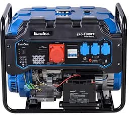 Генератор бензиновий EnerSol 7/7.5 кВт 3-фазний EPG-7500TE