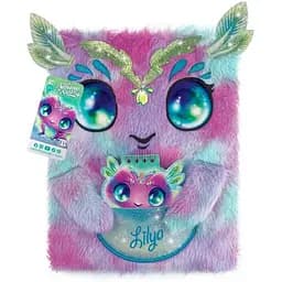 Великий пухнастий блокнот Nebulous Stars 2 в 1 Лілія 12522 мініблокнот на спіралі