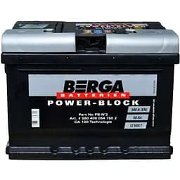 Акумулятор Berga Power Block 60Ah Н Ев (-/+) 540EN 242x175x175 мм