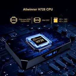 X96Q Pro+ Plus 4/64Gb Allwinner H728 (8 ядер) Android 14 - мініатюра 10