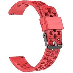 Спортивний ремінець з перфорацією Primo для годин Motorola Moto 360 2nd gen (42 мм ) Red