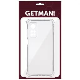 TPU чохол GETMAN Ease logo посилені кути Full Camera для Xiaomi Mi 10T / Mi 10T Pro Безбарвний (прозорий) - мініатюра 5